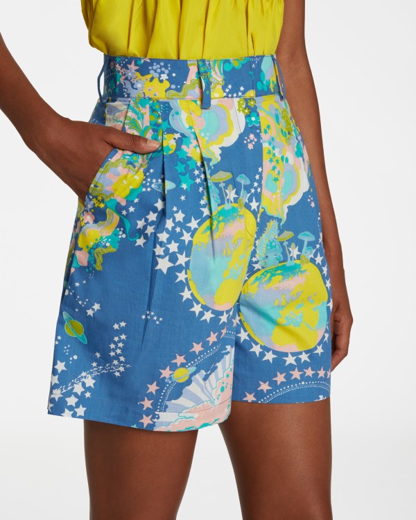 Beatrice Caliph'S Dream Shorts Blue