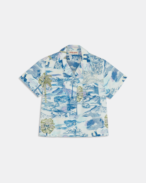 Kaia Vesuvius Shirt Blue