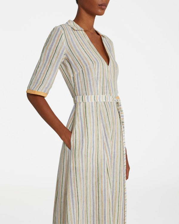 Ottavia Summer Stripes Yellow Green