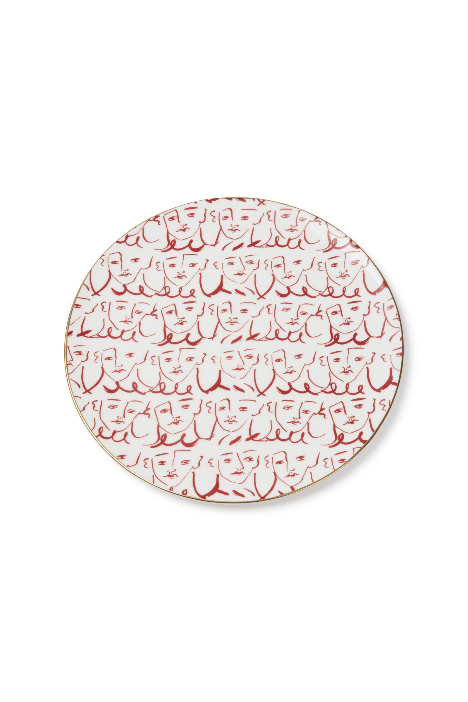 Luke Edward Hall Dinner Plate Black