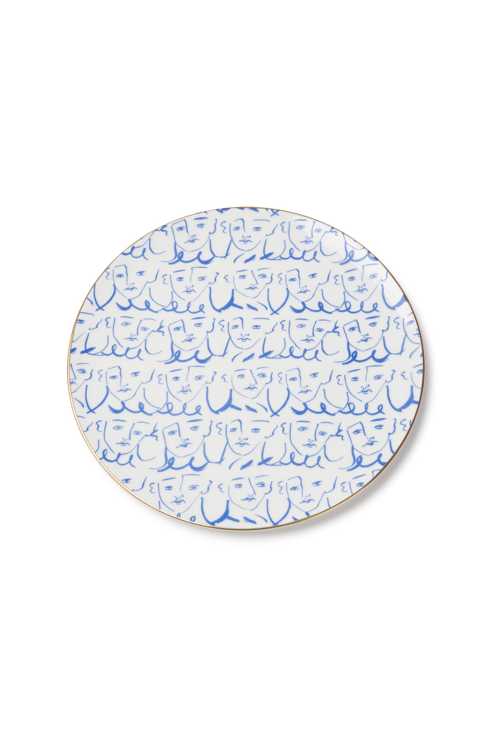 Luke Edward Hall Dinner Plate Black