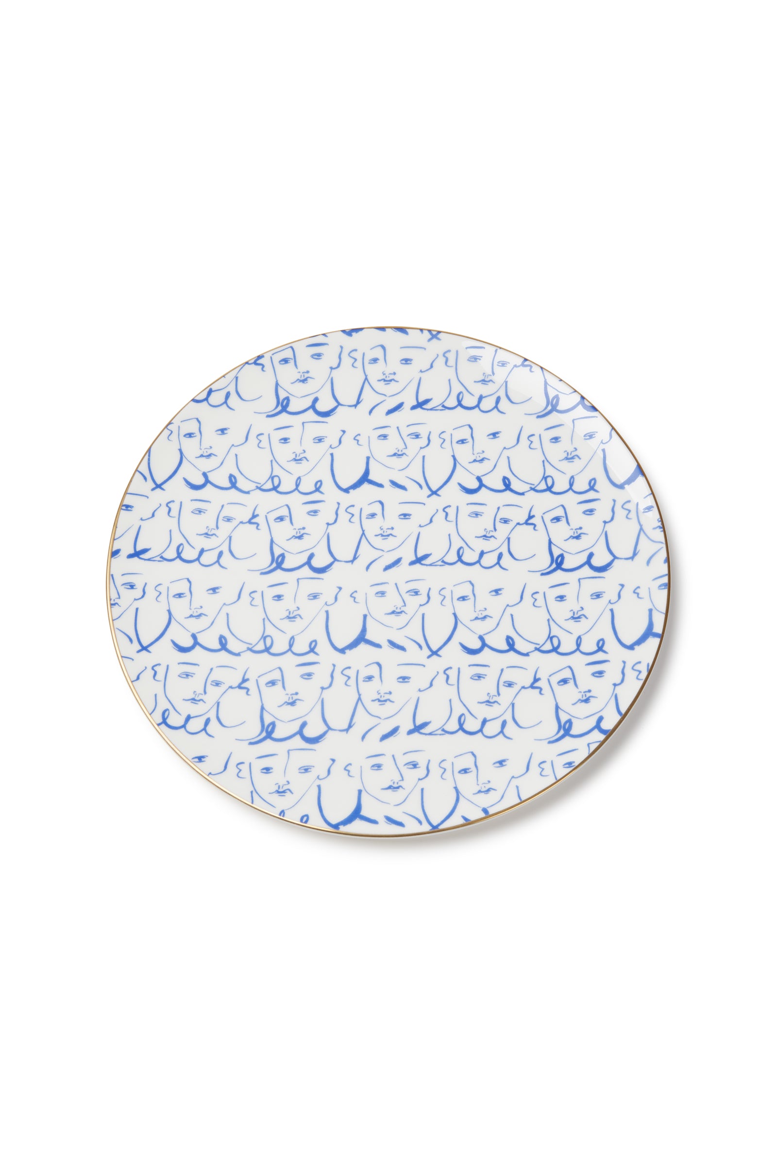 Luke Edward Hall Dinner Plate Black
