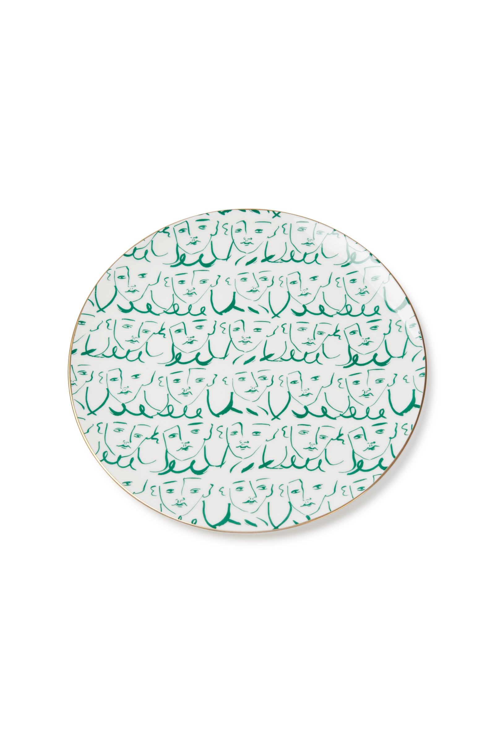 Luke Edward Hall Dinner Plate Black