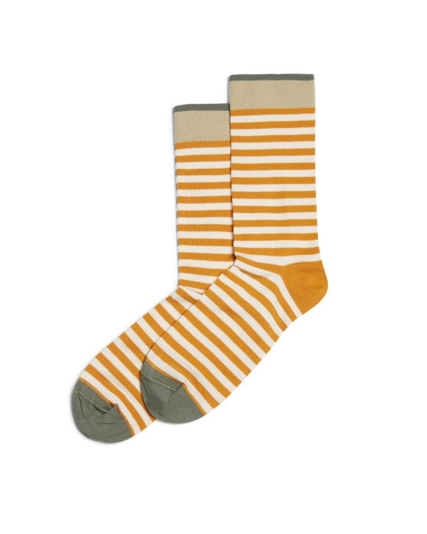 Stripes Rayure  Socks Miel