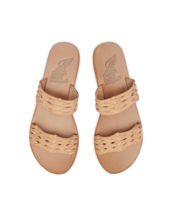 Ancient Greek Sandals] Elpida Flat Sandal - Natural - ANOTHER 20 – ANOTHER20